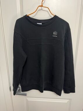 Reebok Men's Black Crewneck Sweatshirt in size S